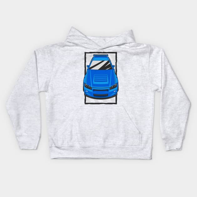 Nissan Skyline R34 Kids Hoodie by JDM Boyz